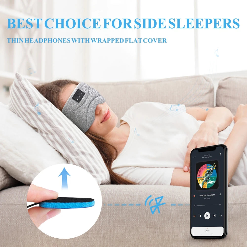 Sleeping Headphones Plus Sleep Eye Mask