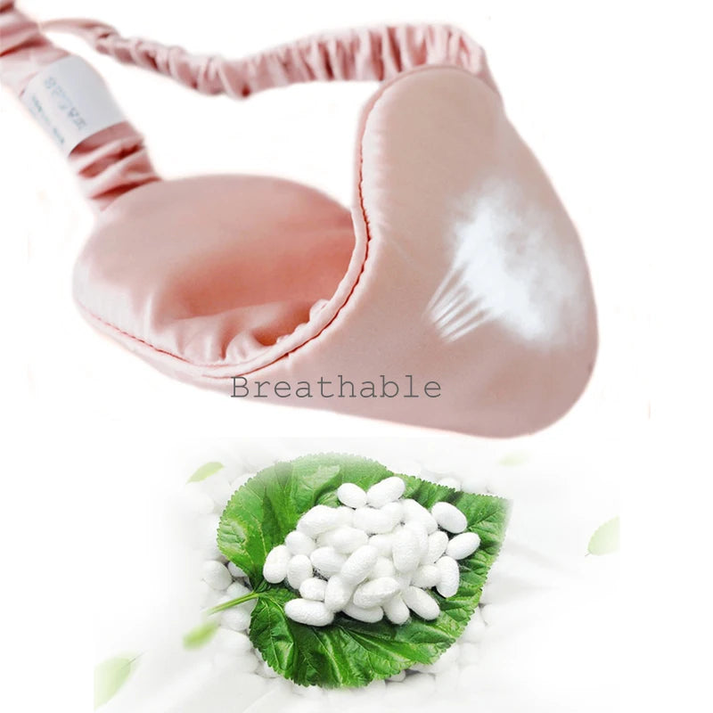 Pure Natural Mulberry Silk Sleep Padded Eye Mask
