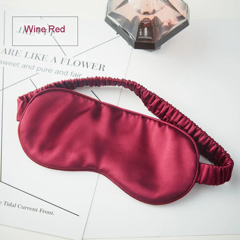 Pure Natural Mulberry Silk Sleep Padded Eye Mask