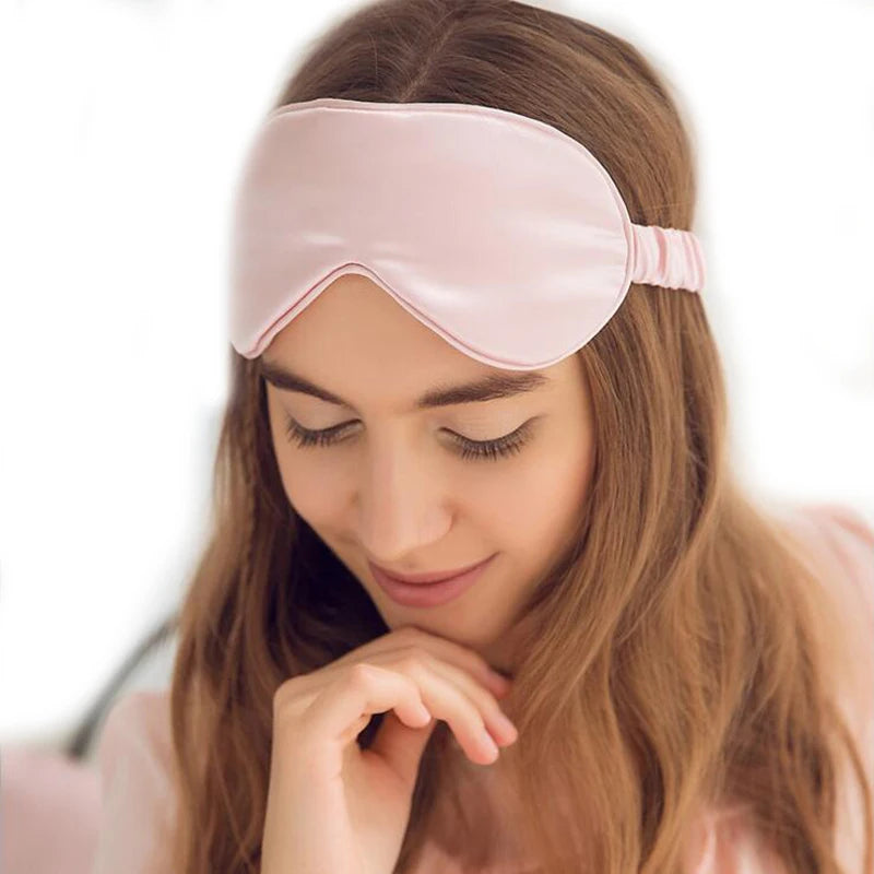 Pure Natural Mulberry Silk Sleep Padded Eye Mask