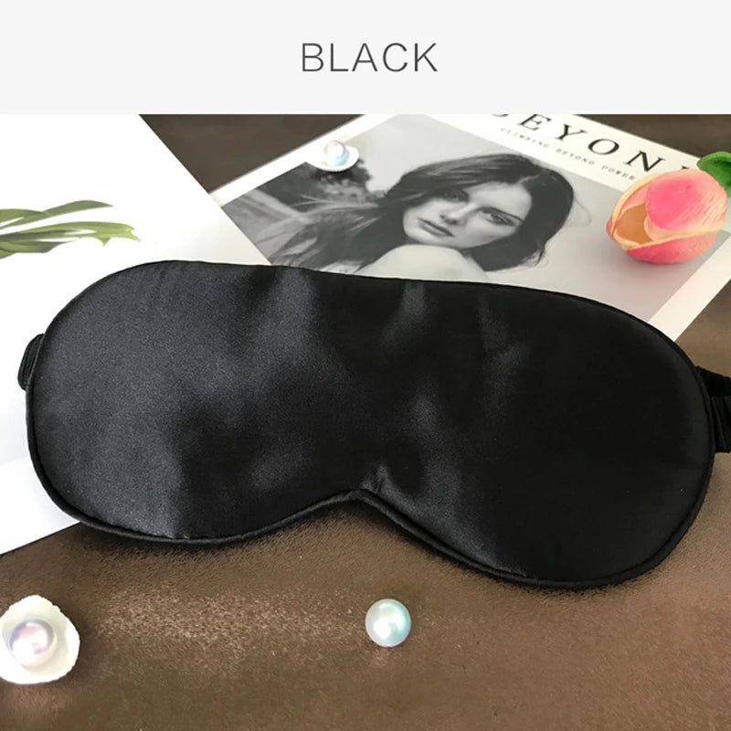 Pure Natural Mulberry Silk Sleep Padded Eye Mask