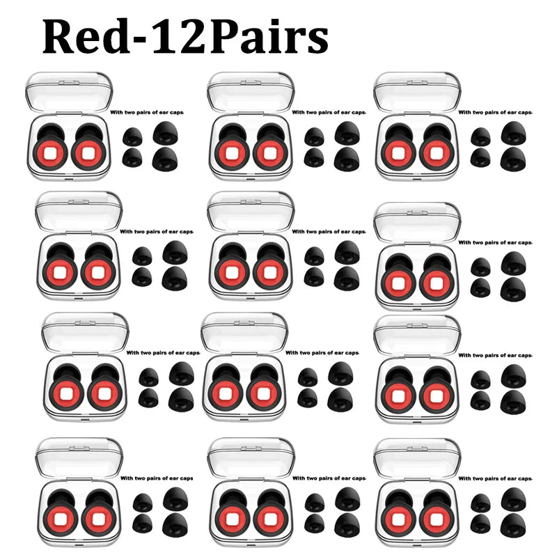 Silicone Sleep Noise Earplug Set