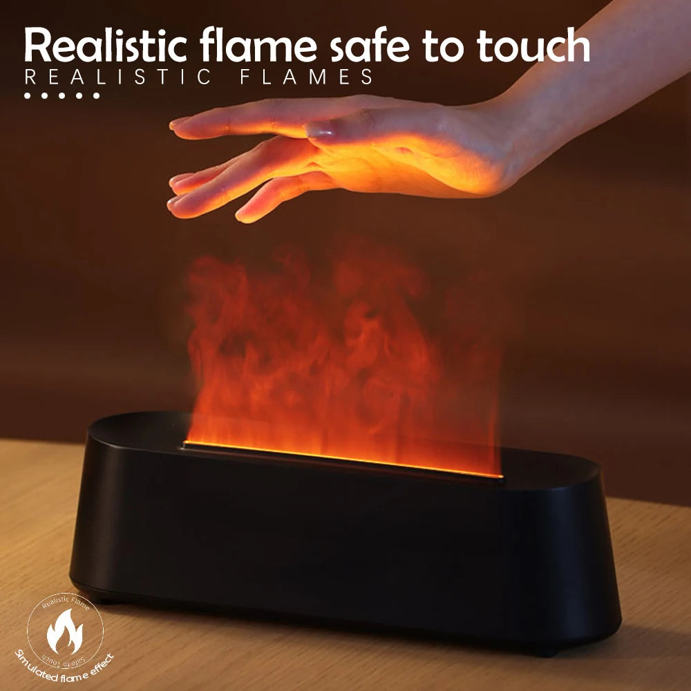 Humidifier Flame Aromatherapy Diffuser