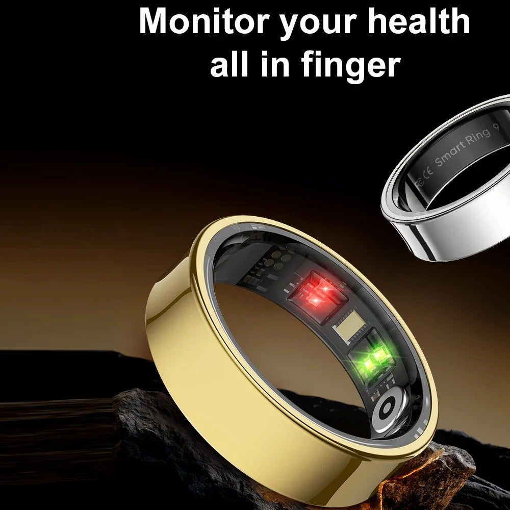 Smart Ring Unisex Skin Temperature Health Sleep Monitor