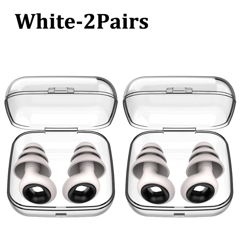 Silicone Sleep Noise Earplug Set