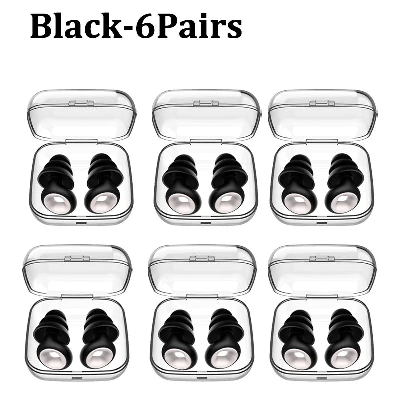 Silicone Sleep Noise Earplug Set