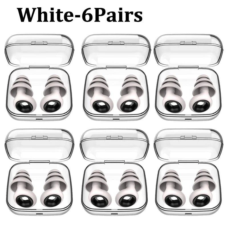Silicone Sleep Noise Earplug Set