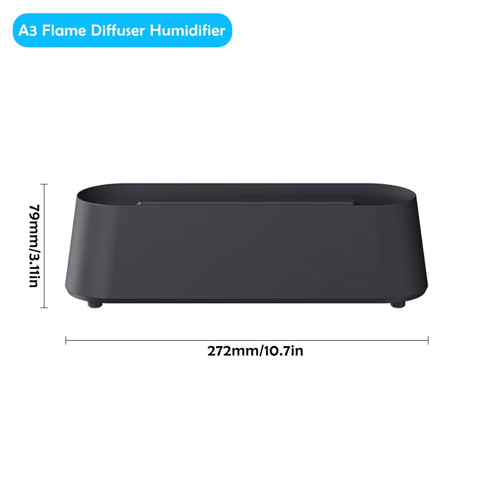 Humidifier Flame Aromatherapy Diffuser