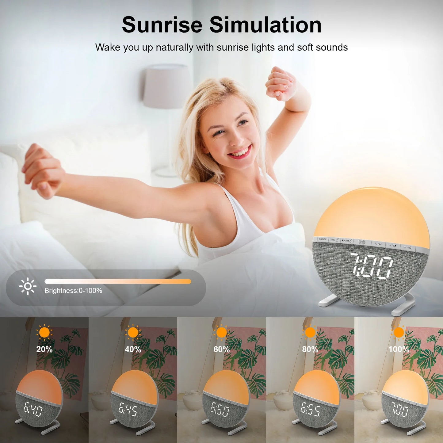 Sunrise Light Alarm Clock