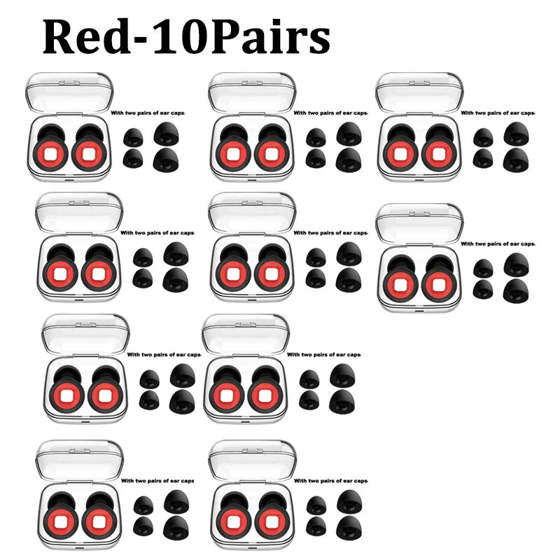 Silicone Sleep Noise Earplug Set