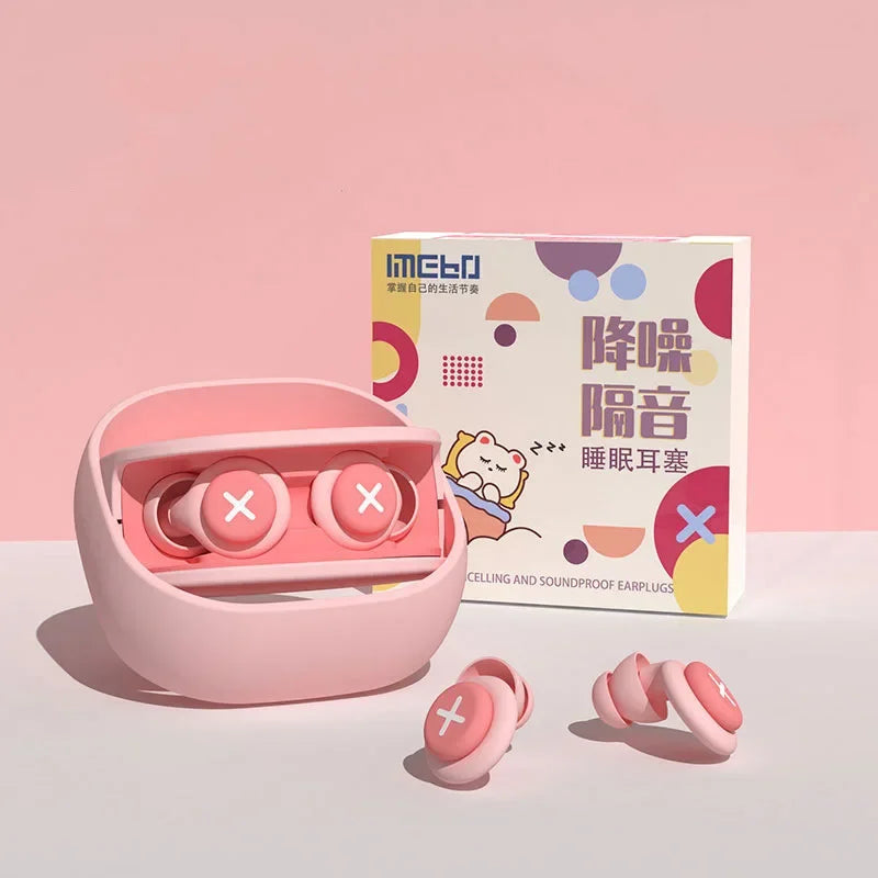 Silicone Earplug Sleep Noise Reduction Ear Plug