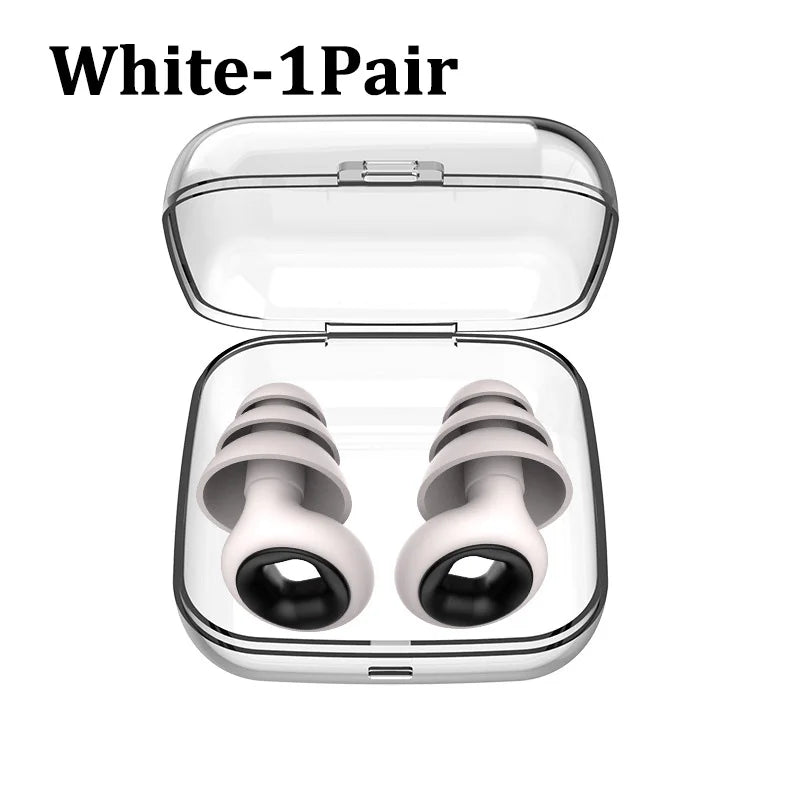 Silicone Sleep Noise Earplug Set