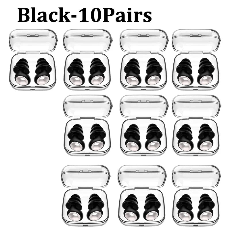 Silicone Sleep Noise Earplug Set
