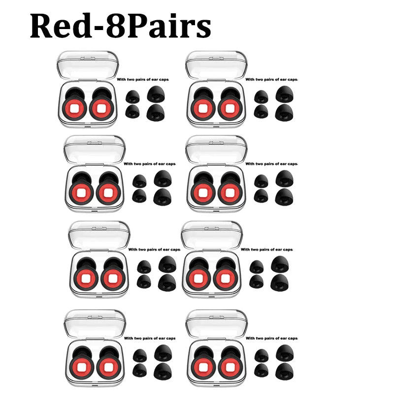 Silicone Sleep Noise Earplug Set