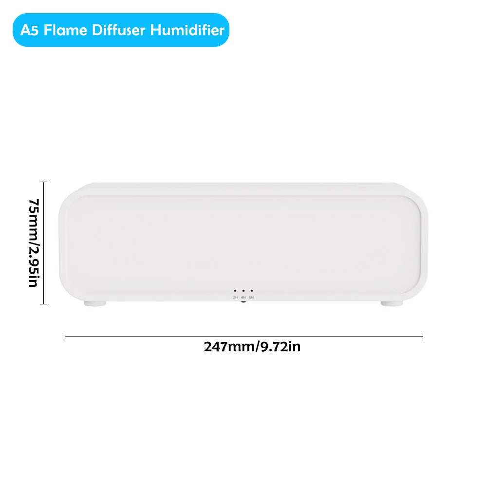 Humidifier Flame Aromatherapy Diffuser