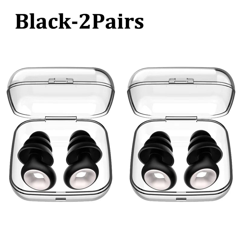 Silicone Sleep Noise Earplug Set