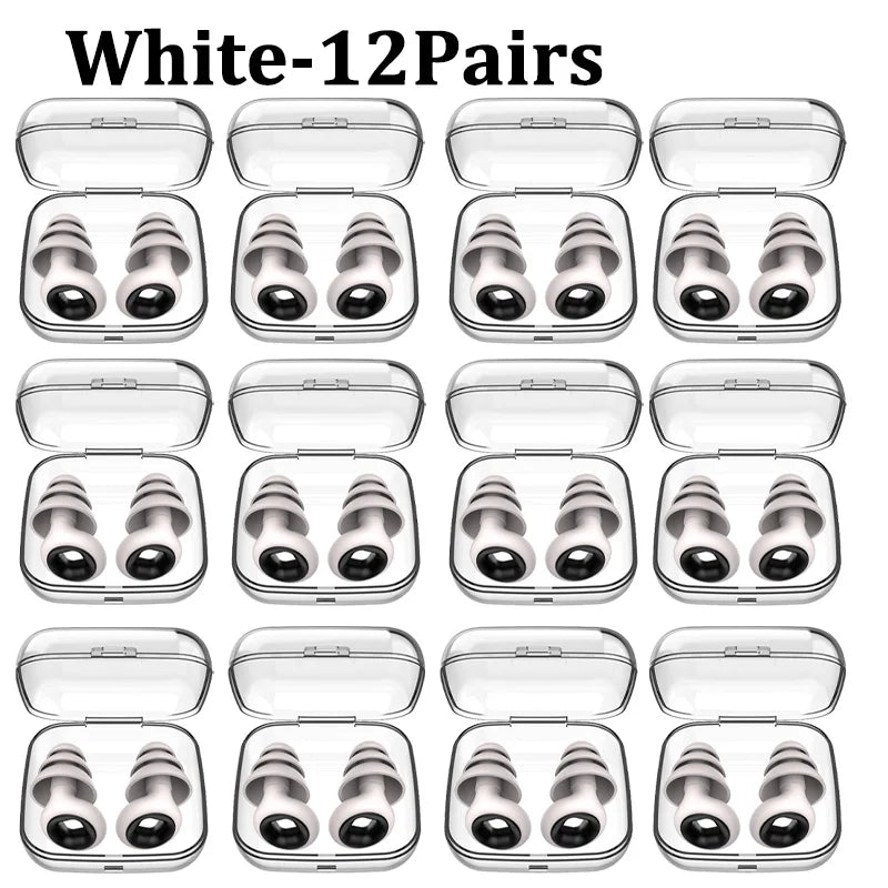 Silicone Sleep Noise Earplug Set