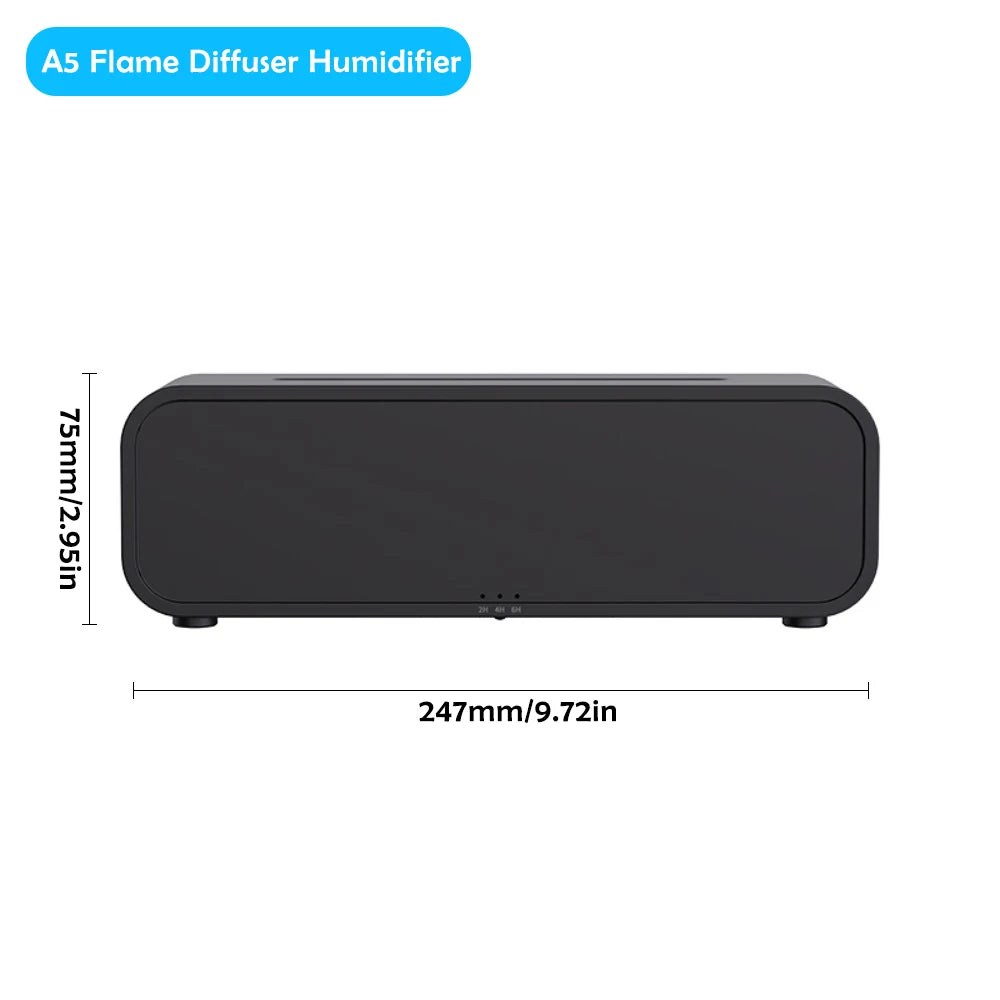 Humidifier Flame Aromatherapy Diffuser