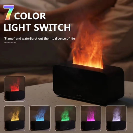 Humidifier Flame Aromatherapy Diffuser